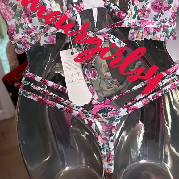 For the Love of Lemons thong panty size Small NWT - Picture 3 of 4